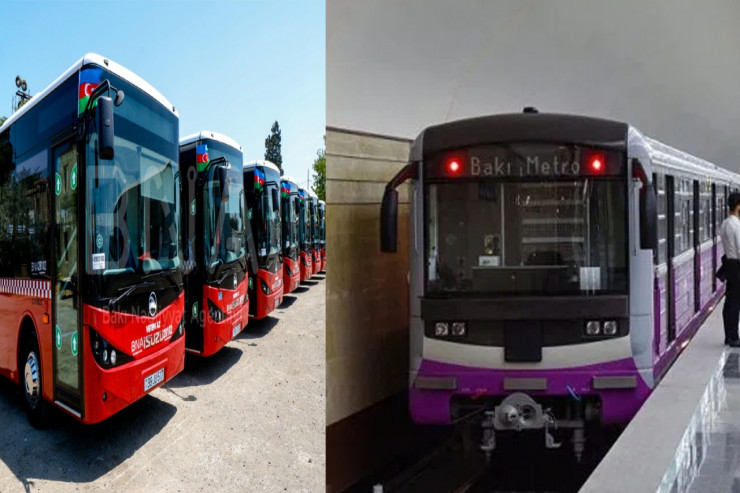 Metro və ictimai nəqliyyatla bağlı qadağa  LƏĞV EDİLDİ 