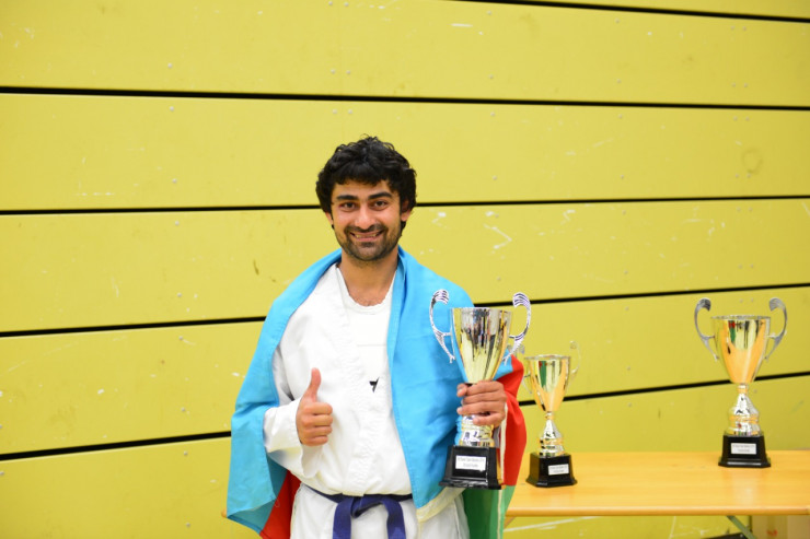 Karate üzrə dünya və Avropa çempionu Mehman Eynalov