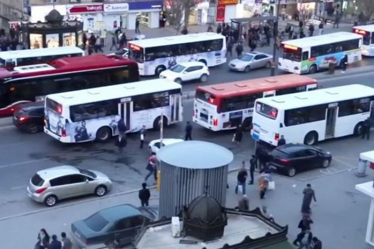 Bakıda sərnişin avtobusda öldü