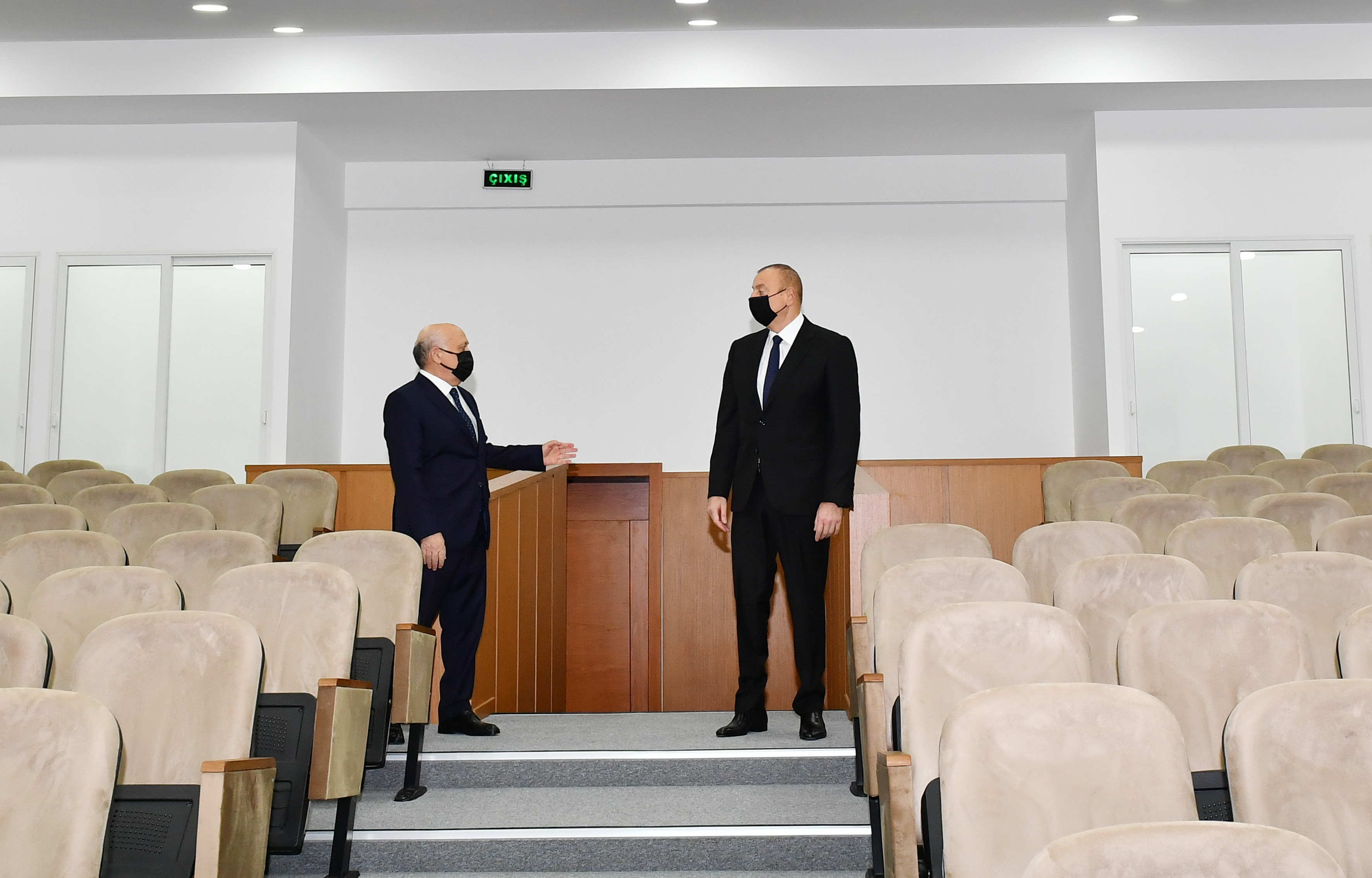 İlham Əliyev İlahiyyat İnstitutunun yeni binasının açılışında -FOTO  -YENİLƏNİB 