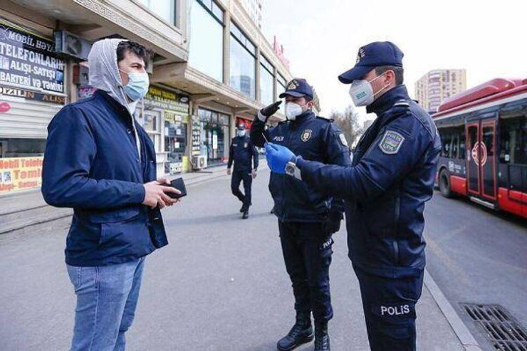 DİN-dən maska cəriməsi ilə bağlı qalmaqala  CAVAB 