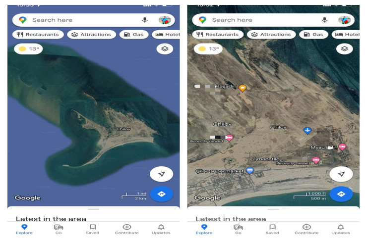 Google Maps-da qeyri etik məkanlar