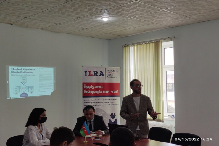 Lənkəranda əmək hüquqları ilə bağlı ictimai görüşlər və təlim keçirilib -FOTO 