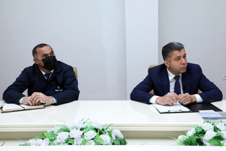 "Azəriqaz"ın rəhbəri Masallı rayonunda vətəndaşlarla görüşdü -  FOTO 