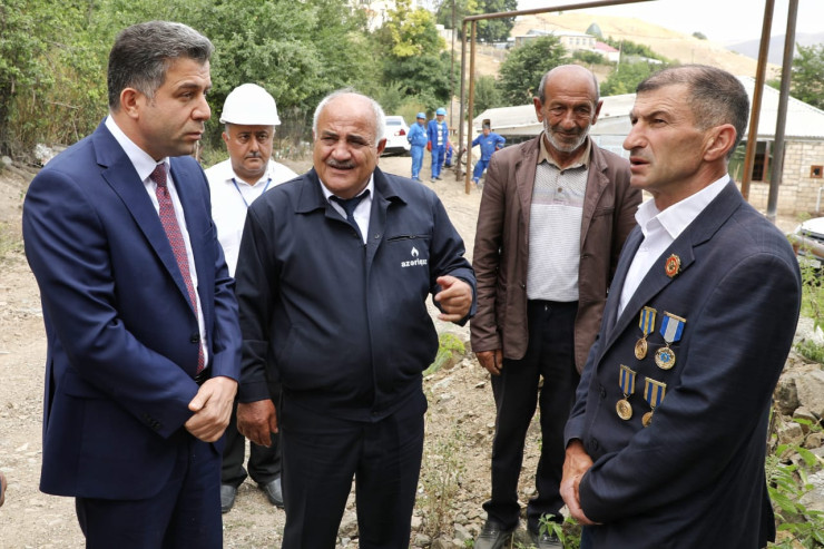 "Azəriqaz" rəhbəri aparılan işlərlə tanış oldu - FOTO 