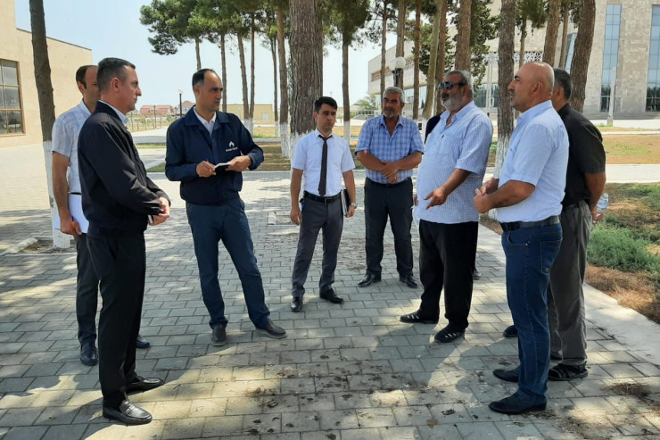 “Açıq mikrofon” aksiyası Neftçalada -FOTO 