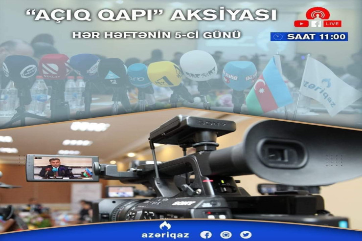 “AZƏRİQAZ” İB-də KİV nümayəndələri ilə görüş keçiriləcək