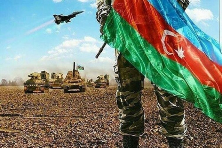 “Azərbaycan bayrağını şəhidlərimiz öz qanları ilə ucaldıb, o bayrağı heç bir qüvvə yerə ata bilməz” -  Ramiz Alıyev 