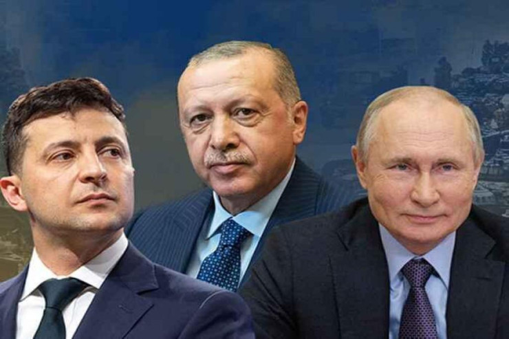Ərdoğan Zelenskiyə Türkiyədə Putinlə  görüşmək təklif etdi 