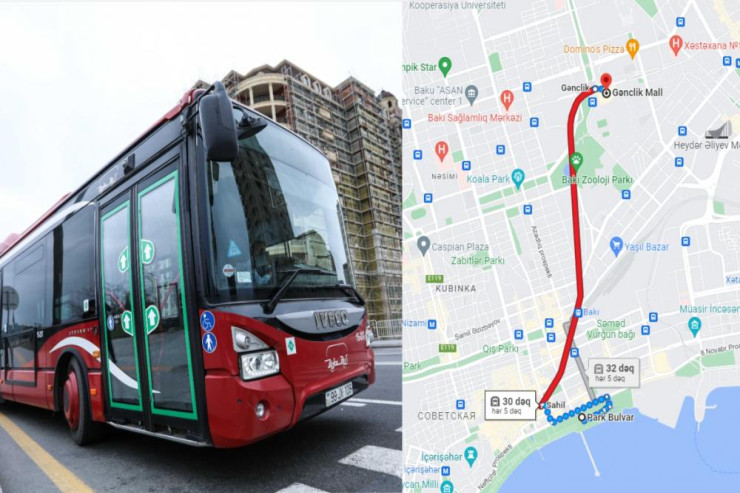 Sərnişinlərə ŞAD XƏBƏR:  avtobusların gəlmə vaxtını telefonla öyrənə biləcəklər