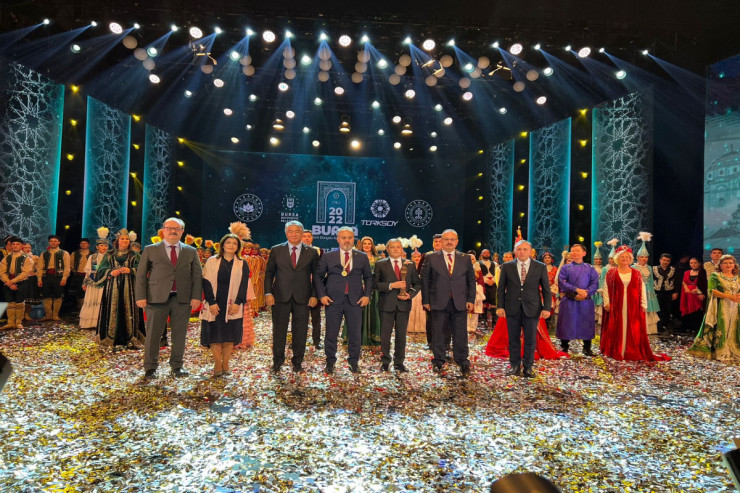 Mədəniyyət paytaxtı simvolu Bursadan Şuşaya ötürüldü - FOTO 