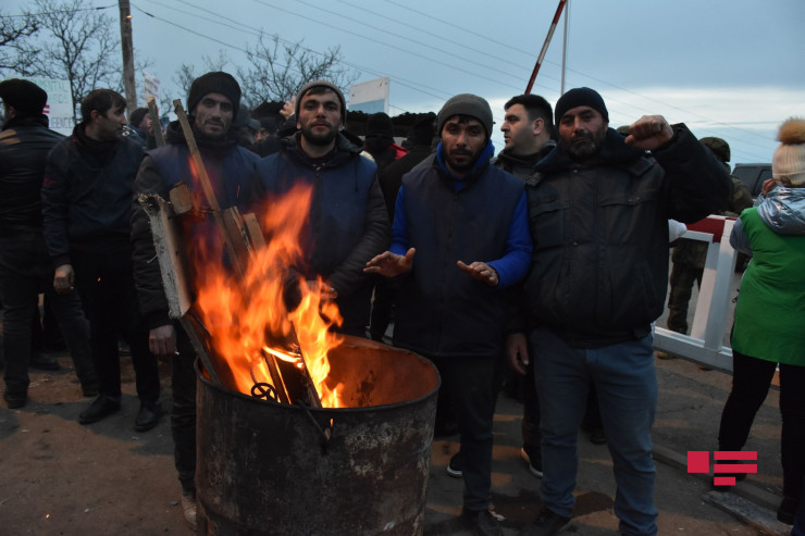 Laçın yolunda aksiya səhərə kimi davam etdi - FOTO  - VİDEO  - YENİLƏNİB 