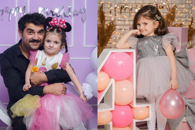 Elşən Orucov və qızı Selcan