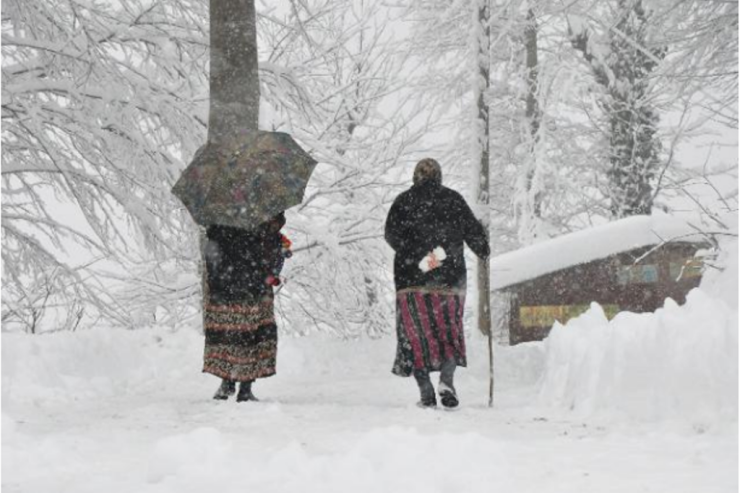 Sabah  güclü qar yağacaq   - HAVA PROQNOZU