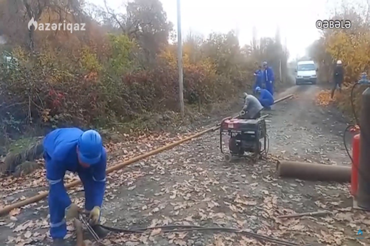 Şəhid ailəsinin evinə QAZ ÇƏKİLDİ  - VİDEO 