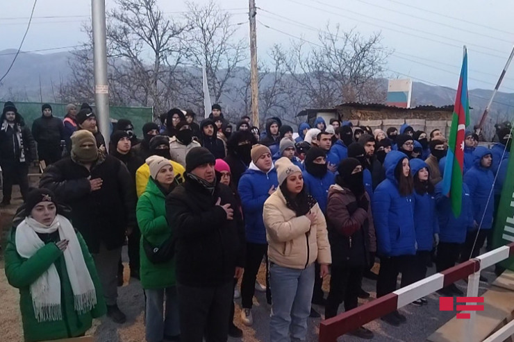 Xankəndi-Laçın yolu - ETİRAZLARIN 17-Cİ GÜNÜ  