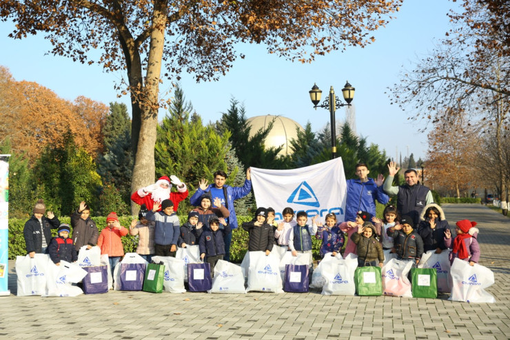 Avropa Qrup Yeni il ərəfəsində uşaqların arzularını reallaşdırıb