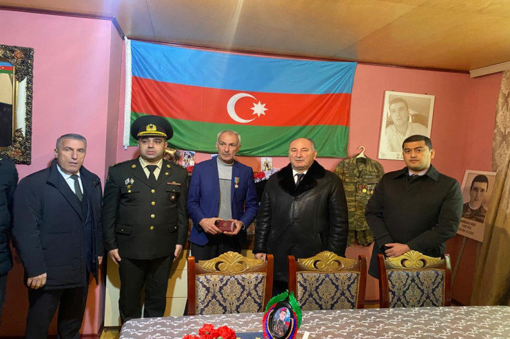 Ucarda şəhid ailələri ziyarət edildi -FOTO 