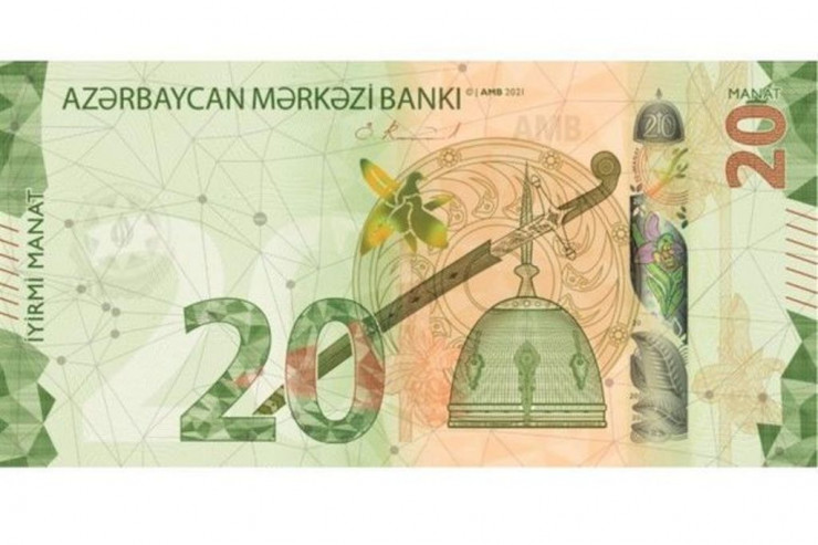 Yeni 20 manatlıq tədavülə buraxıldı