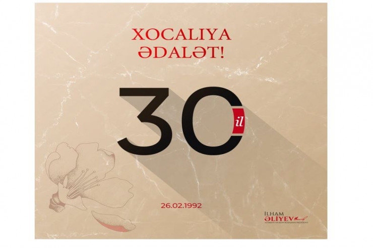 Prezidentdən Xocalı soyqırımı ilə bağlı PAYLAŞIM 