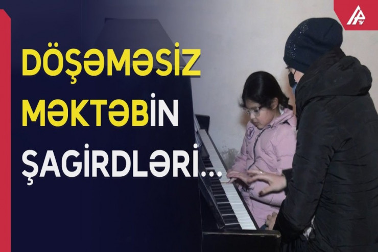 Təmirə ehtiyacı olan daha bir məktəb - VİDEO 