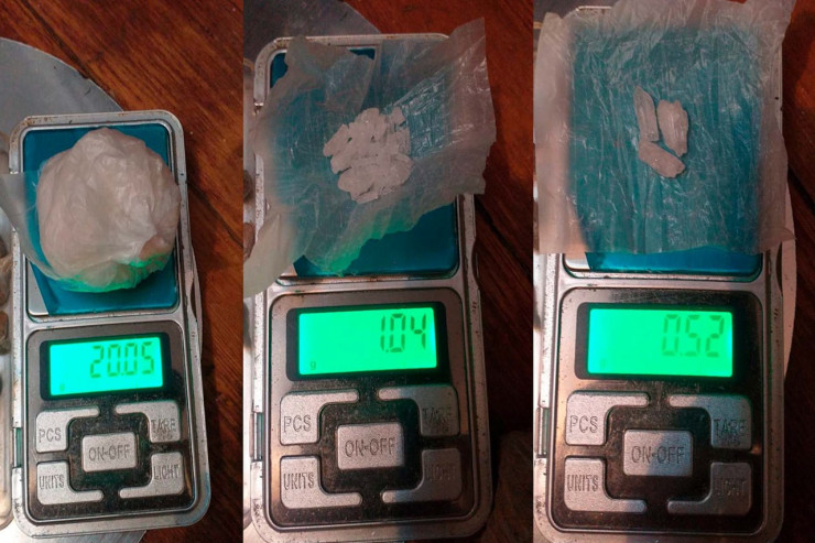 Götürülən metamfetaminlər