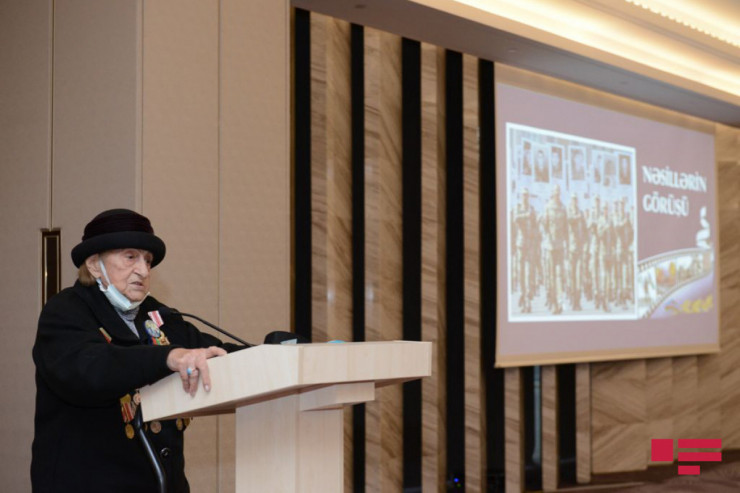 100 yaşlı müharibə veteranı “İstiqlal”  ordeni ilə təltif edildi