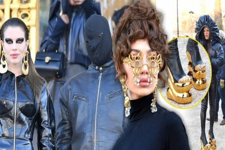 Paris Moda Həftəsində diqqət çəkən   MƏŞHURLAR - FOTOLENT 
