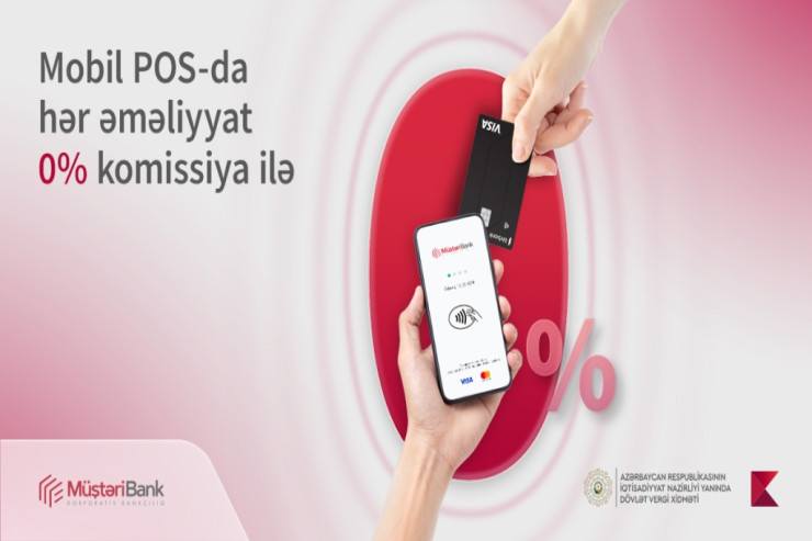 Sahibkarlar üçün Mobil POS-da əməliyyatlar hələ də komissiyasızdır® 