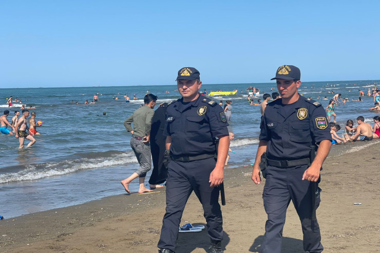 Azərbaycanda polis  gücləndirilmiş rejimə   keçib - FOTO 