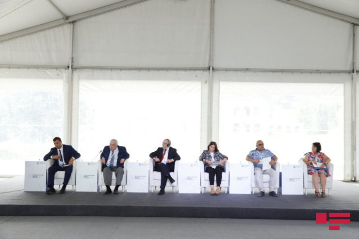 Şuşada ənənəvi medianın problemləri ilə bağlı panel keçirilib - FOTO 