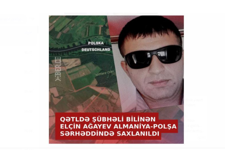 Almaniyada qaldığı evin sahibini öldürən azərbaycanlı həbs edildi 