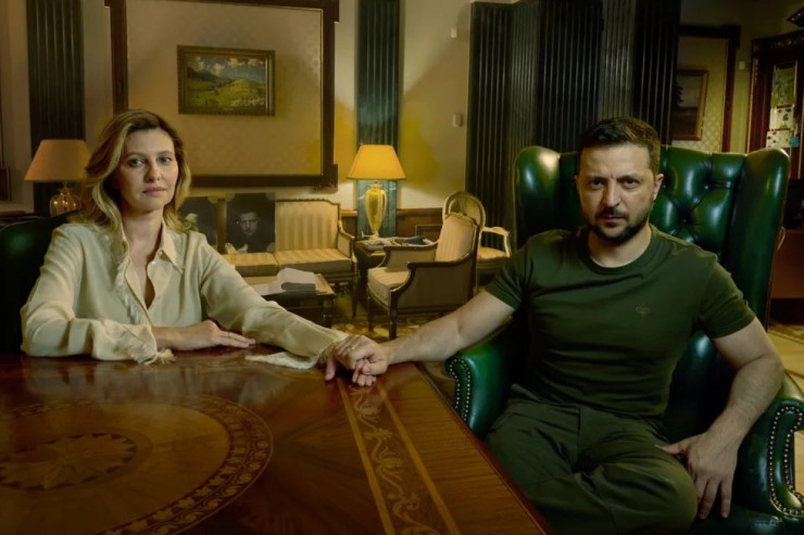  Zelenski və xanımı   jurnal üçün şəkil çəkdirdi - FOTO 
