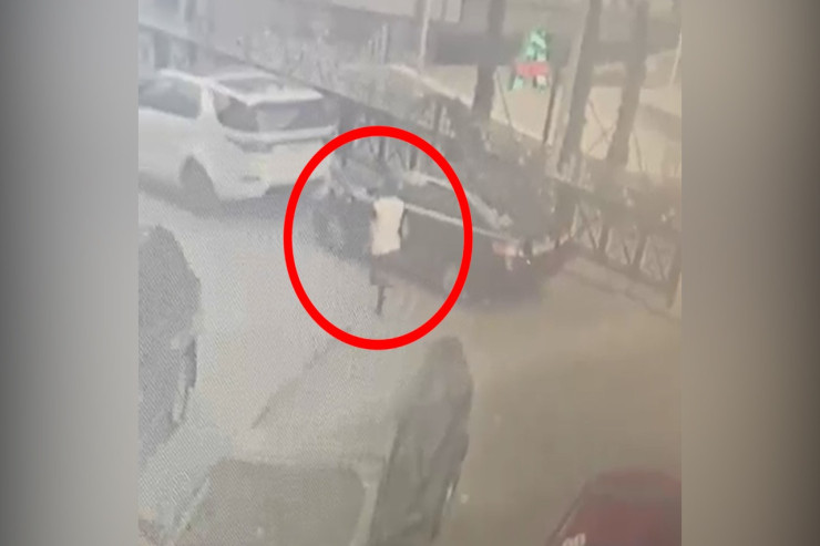 Bakıda metro yaxınlığında soyğunçuluq: 23 min manat...  - VİDEO