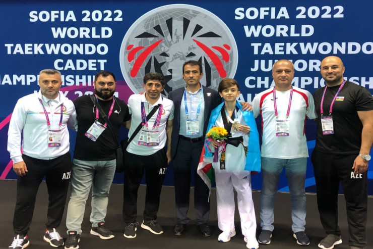Taekvondoçumuz DÜNYA ÇEMPİONU OLDU  -  TARİXİ NAİLİYYƏT - FOTO 