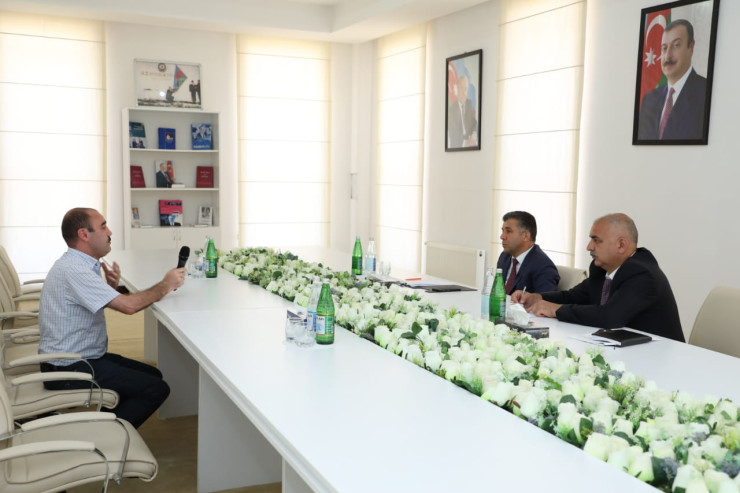 Baş direktor Quba rayonunda vətəndaş qəbulu keçirib -FOTO 