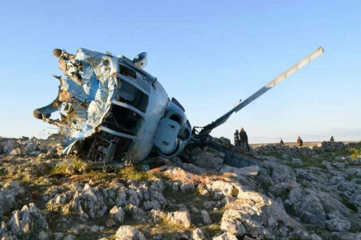 Helikopter qəzaya uğradı,  6 nəfər öldü  