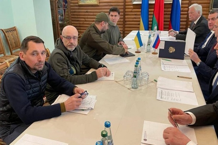 Ukrayna-Rusiya danışıqlarının ikinci raundu başladı