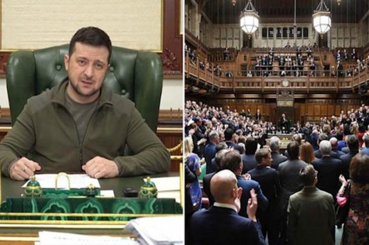 Zelenski Britaniyada ilkə İMZA ATDI 
