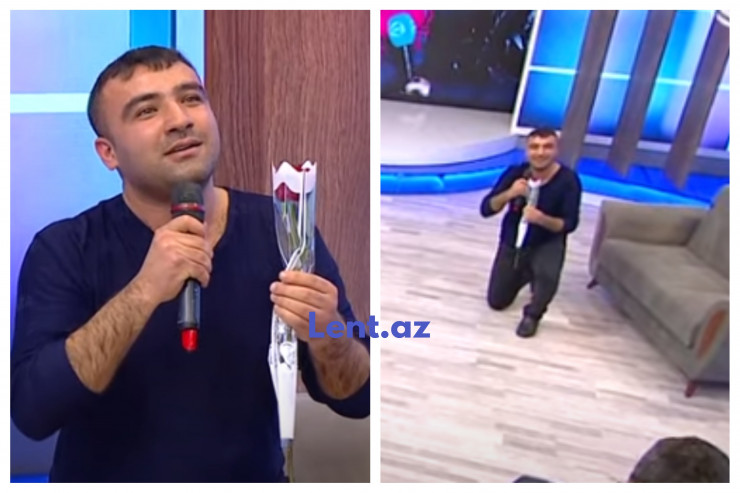 Arvadı ilə barışmaq üçün diz çökdü, qayınanasından ÜZR İSTƏDİ  - VİDEO  