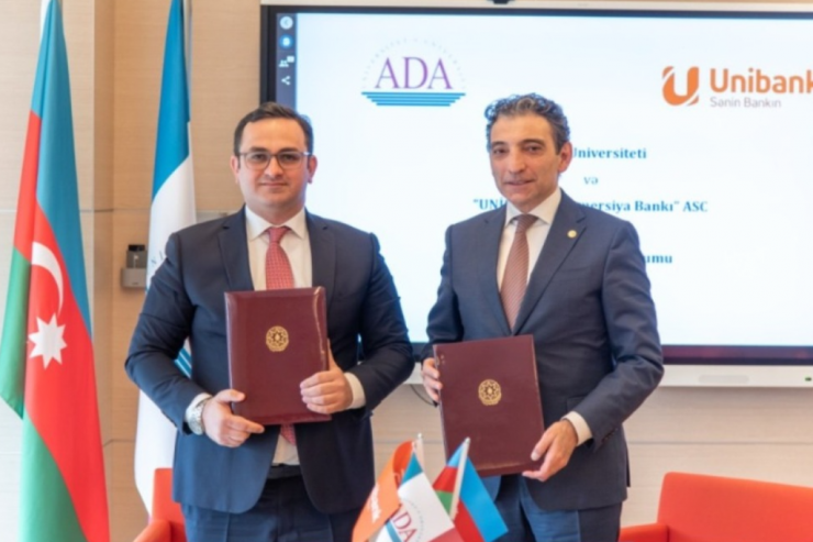 "Unibank"la  ADA Universiteti arasında Anlaşma Memorandumu imzalandı® 
