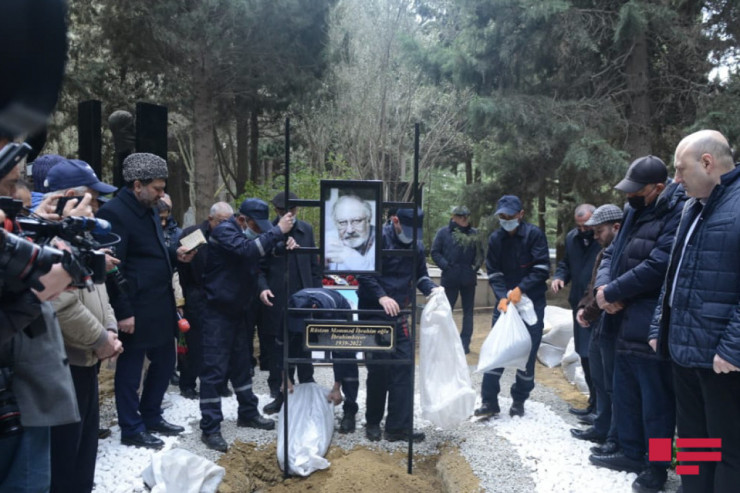 Emin Ağalarov Rüstəm İbrahimbəyovun dəfnində -  FOTO  