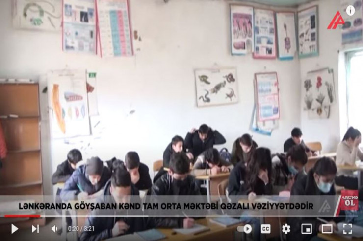 Lənkəranda hayı gedib, vayı qalan məktəb -VİDEO 