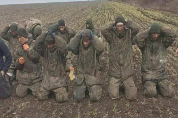 Ukraynada əsir düşən Rusiya hərbçilərinin  SAYI 