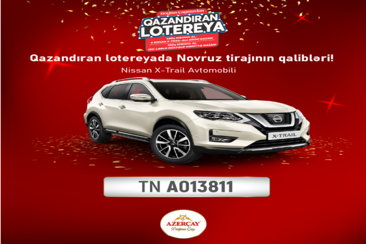 “Azerçay”dan Novruz lotereyası® 