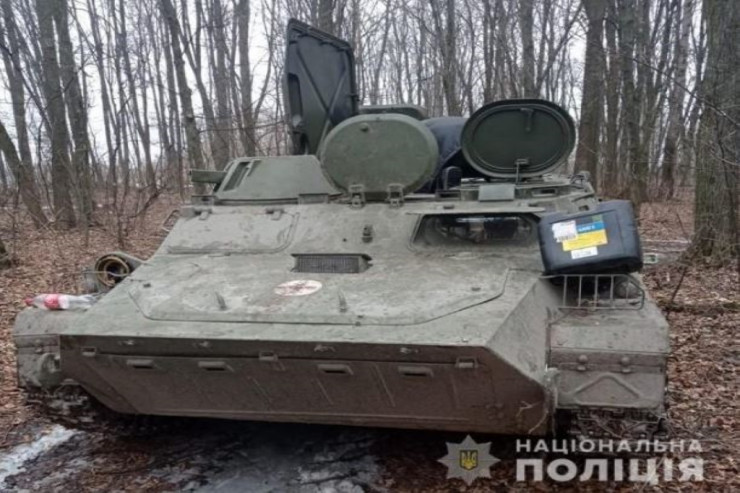 Ukrayna polisi əhalidən 11 tank müsadirə etdi