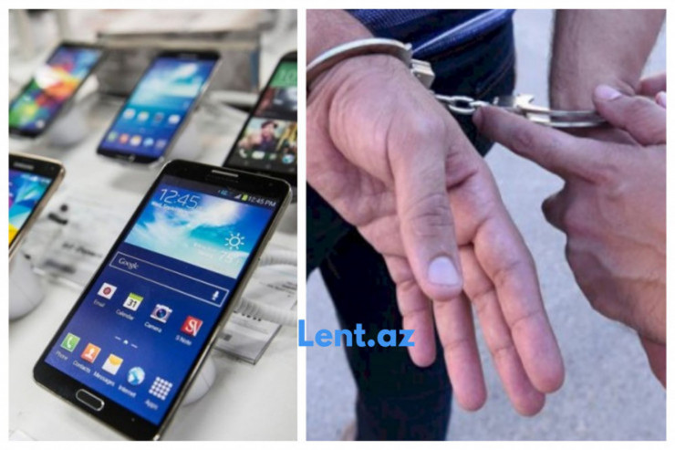 Bakıda 11 MİN MANATLIQ  telefon oğurlandı