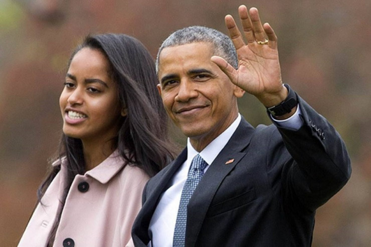 Barak Obama qızı Maliya Obama ilə