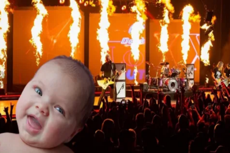 Qadın konsert zamanı  uşaq doğdu 