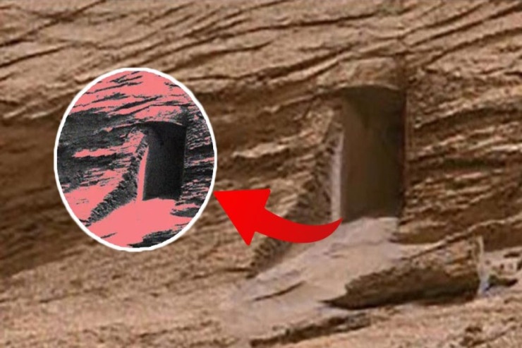 Marsdakı qapı şok yaratdı